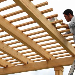 Pérgola RelaxShade – Toldo Corredero de Lona Impermeable